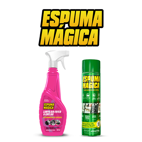Produtos Espuma Mágica